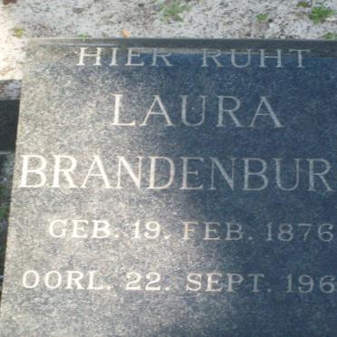 BRANDENBURG Laura 1876-1964