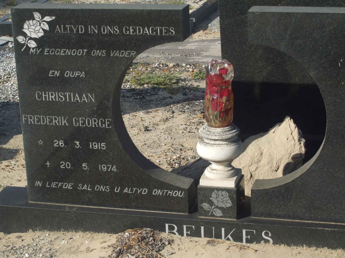 BEUKES Christiaan Frederik George 1915-1974
