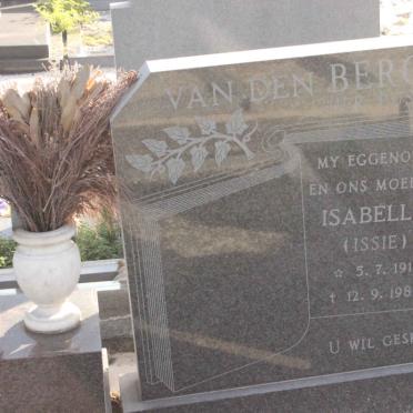 BERG Isabella, van den 1915-1984