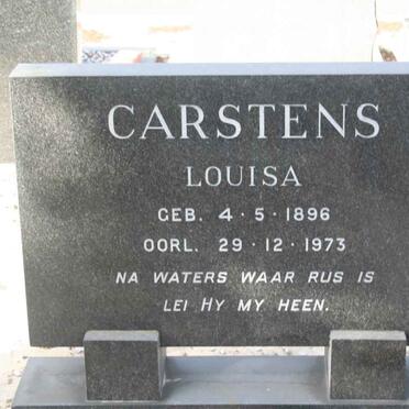CARSTENS Louisa 1896-1973