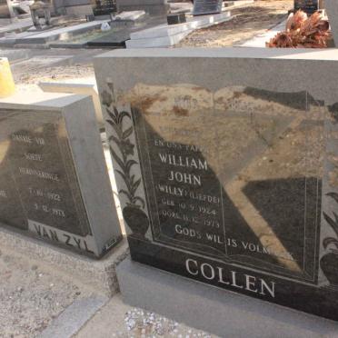COLLEN William John 1924-1973