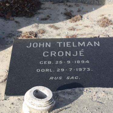 CRONJE John Tielman 1894-1973
