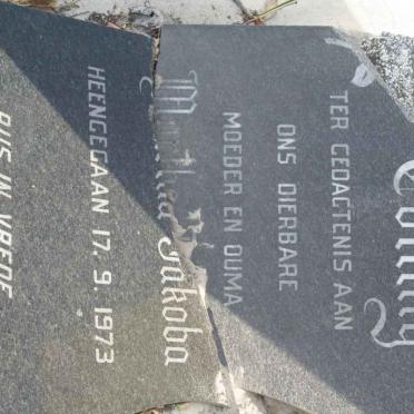 COLLING Martha Jacoba -1973