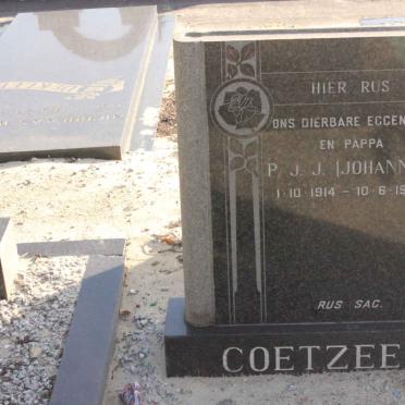 COETZEE P.J.J. 1914-1973