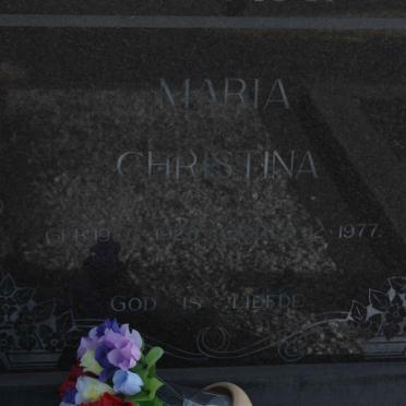 DONAGGI Maria Christina 1923-1977