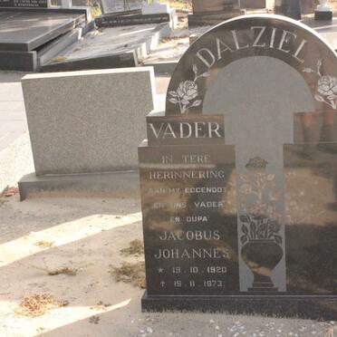DALZIEL Jacobus Johannes 1920-1973