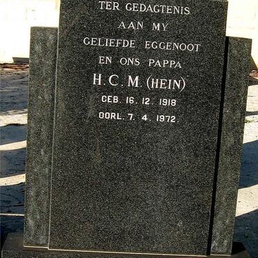 GREBE H.C.M. 1918-1972