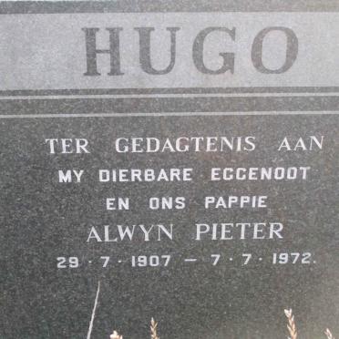 HUGO Alwyn Pieter 1907-1972
