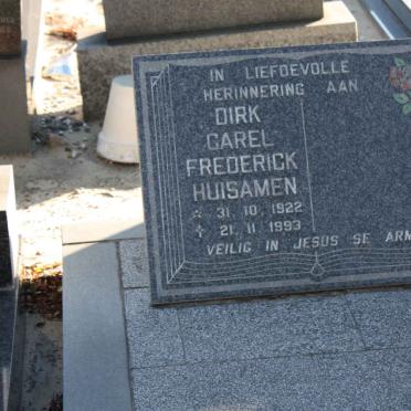 HUISAMEN Dirk Carel Frederik 1922-1993