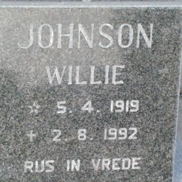 JOHNSON Willie 1919-1992