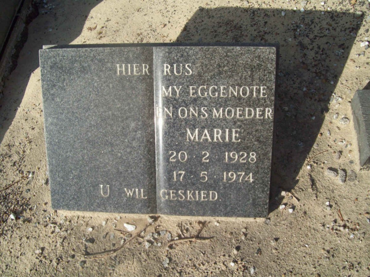 LOUW Marie 1928-1974