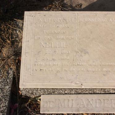 MILANDER Nellie, de 1910-1984