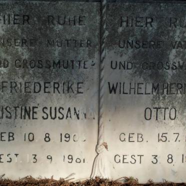 OTTO Wilhelm Hermann 1898-1973 &amp; Friederike Cristine Susanna 1903-1981