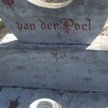 POEL Arno Johann, van der 1931-1933