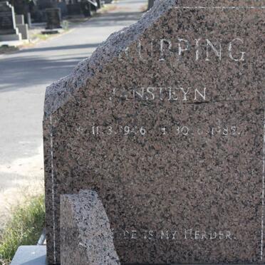 RUPPING Jan Steyn 1946-1985