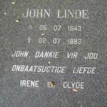 REYNEKE John Linde 1943-1993