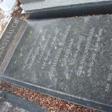 ROSENSTRAUCH Erdmann Johann 1916-1994 &amp; Catharina Johanna Adriana VAN ANTWERPEN 1918-2002