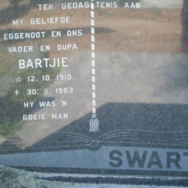 SWART Bartjie 1910-1983