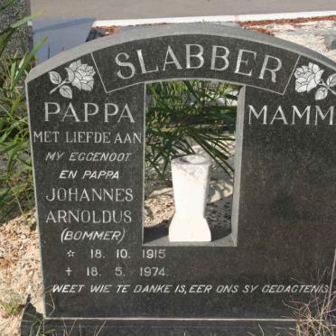 SLABBERT Johannes Arnoldus 1915-1974