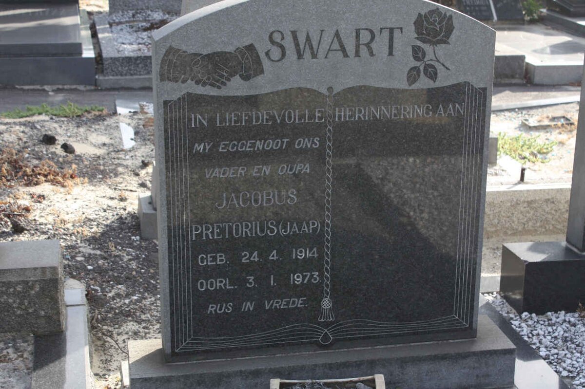 SWART Jacobus Pretorius 1914-1973