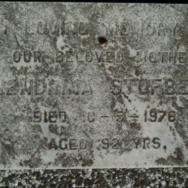 STOFBERG Hendrina -1976