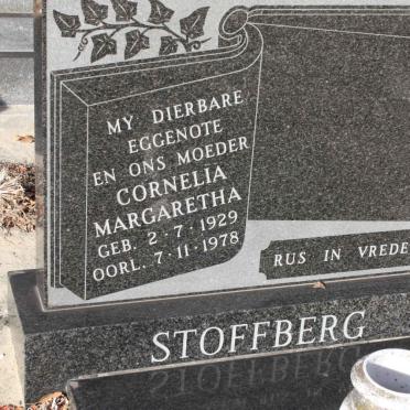 STOFFBERG Cornelia Margaretha 1929-1978