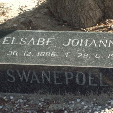 SWANEPOEL Elsabe Johanna 1886-1972