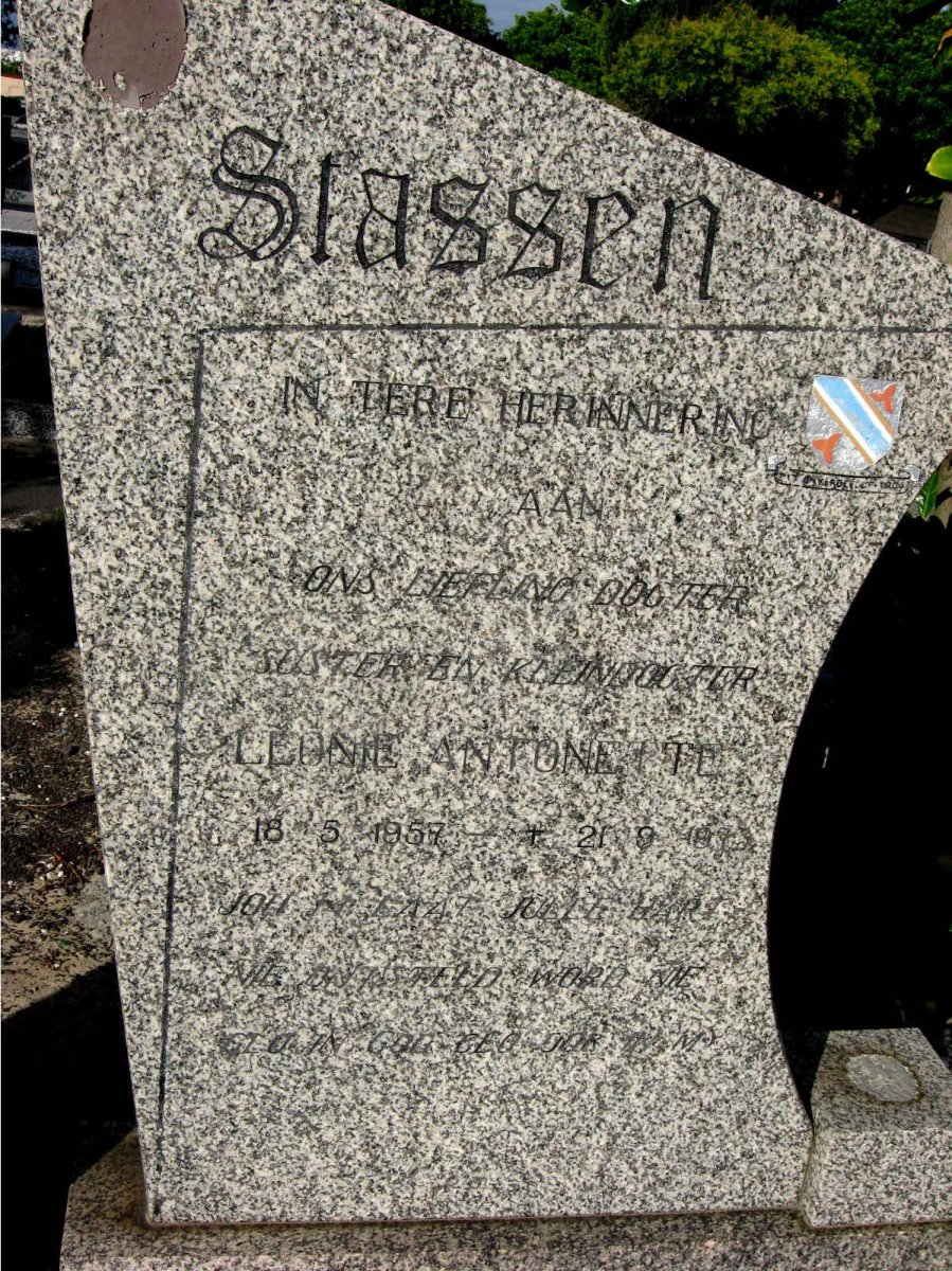 STASSEN Leonie Antonette 1957-1973