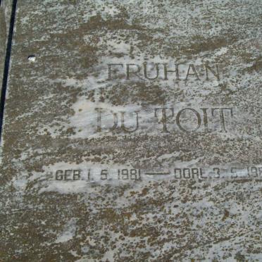 TOIT Fruhan, du 1981-1981