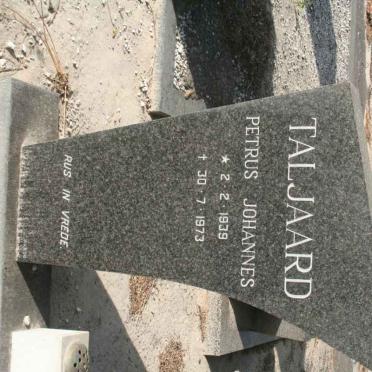 TALJAARD Petrus Johannes 1939-1973