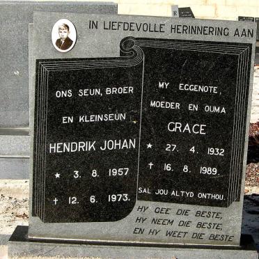 TALJAARD Grace 1932-1989 :: TALJAARD Hendrik Johan 1957-1973