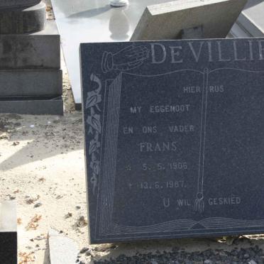 VILLIERS Frans, de 1906-1987