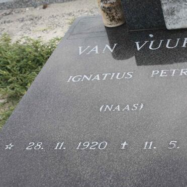 VUUREN Ignatius Petrus, van 1920-1987