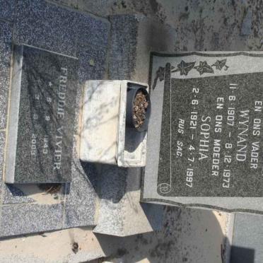 VIVIER Wynand 1907-1973 &amp; Sophia 1921-1997 :: VIVIER Freddie 1943-2003