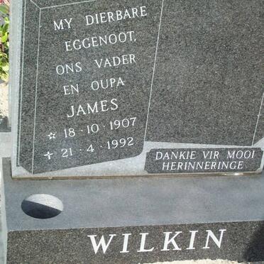 WILKIN James 1907-1992