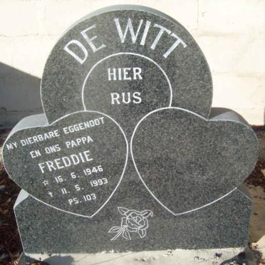 WITT Freddie, de 1946-1993