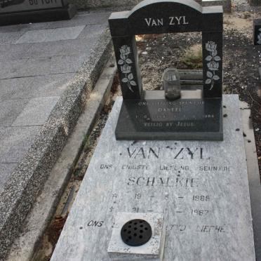 ZYL Daneel, van 1984-1984 :: VAN ZYL Schalkie 1985-1987