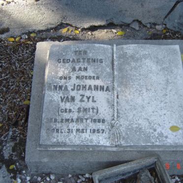 ZYL Anna Johanna, van nee SMIT 1888-1957