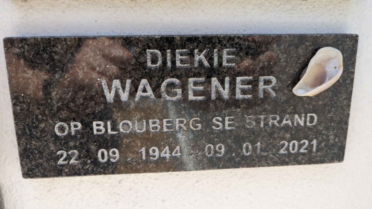 WAGENER Diekie 1944-2021