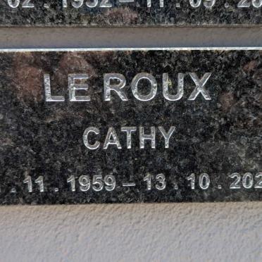 ROUX Cathy, le 1959-2021