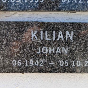 KILIAN Johan 1942-2015