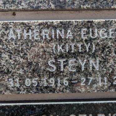 STEYN Catherina Eugelina 1916-2009