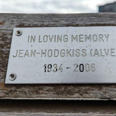 HODGKISS Jean nee ALVES 1934-2006