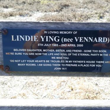 YING Lindie nee VENNARD 1965-2000