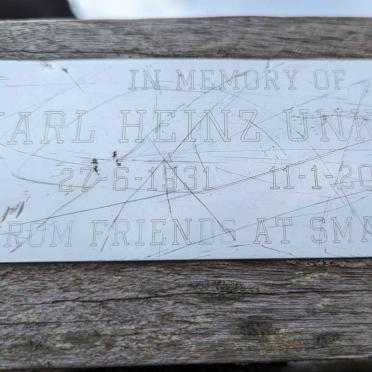 UNKHOFF Karl Heinz 1931-2013