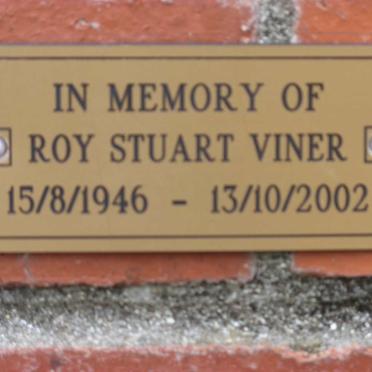 VINER Roy Stuart 1946-2002