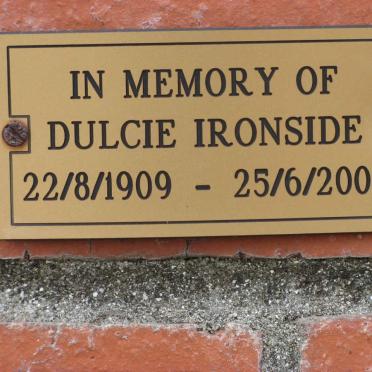 IRONSIDE Dulcie 1909-2005