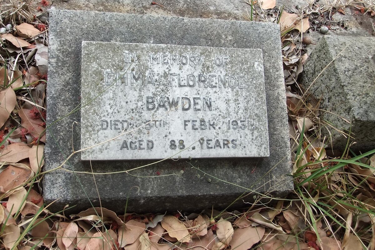 BAWDEN Emma Florence -1851