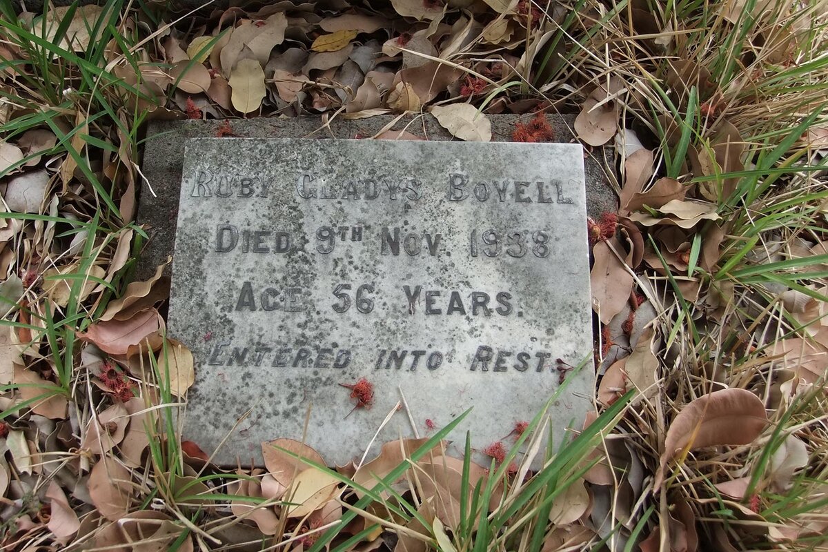 BOVELL Ruby Gladys -1938