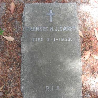 CAREY Frances H.J. -1953
